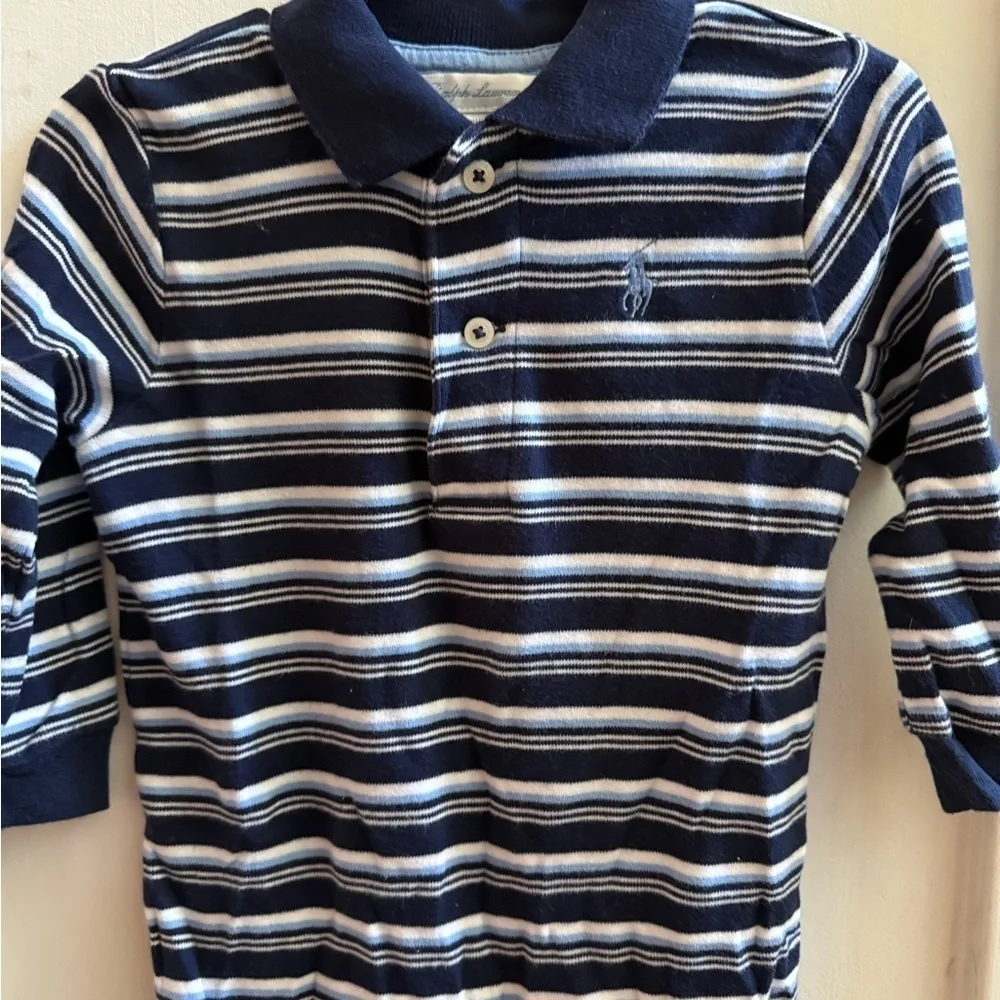 Ralph Lauren Long Sleeve Polo Romper